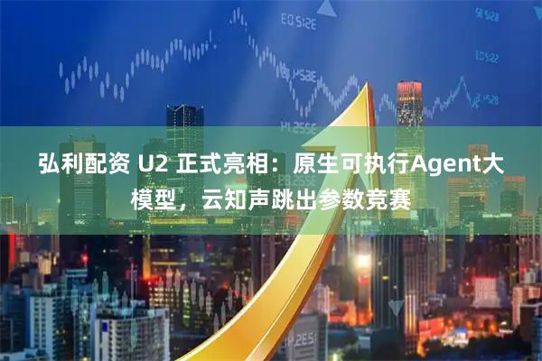 弘利配资 U2 正式亮相：原生可执行Agent大模型，云知声跳出参数竞赛